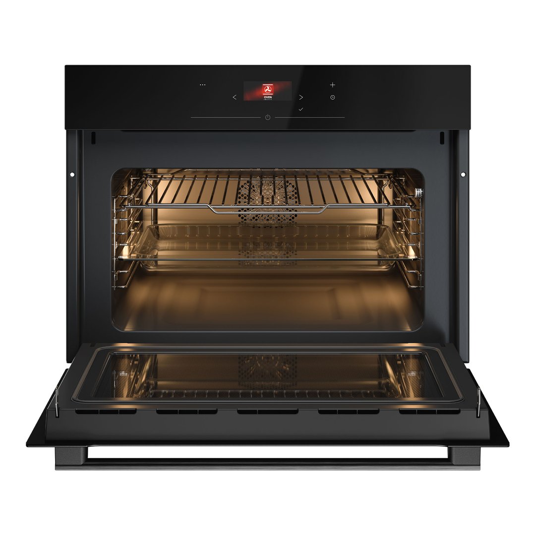 ASKO Essence 45cm Combi Microwave Oven - Black Glass OCM24BGH-AU