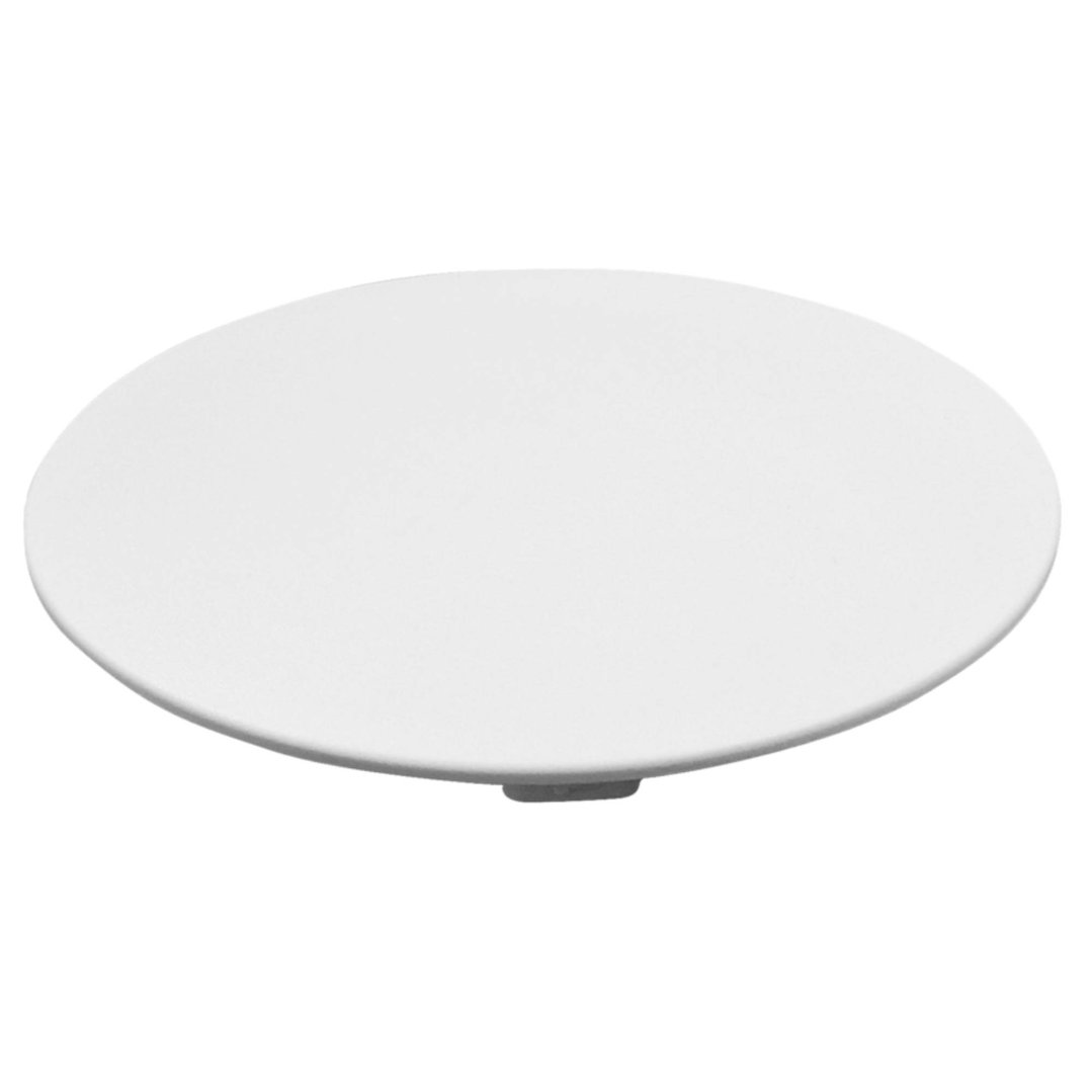 Abey White Kitchen Sink Waste Cover KSWC-W