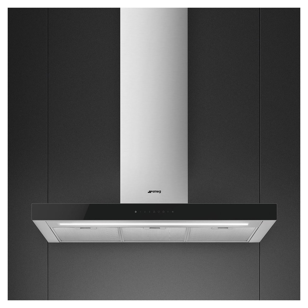 Smeg 90cm Canopy Rangehood KBT9L4VN