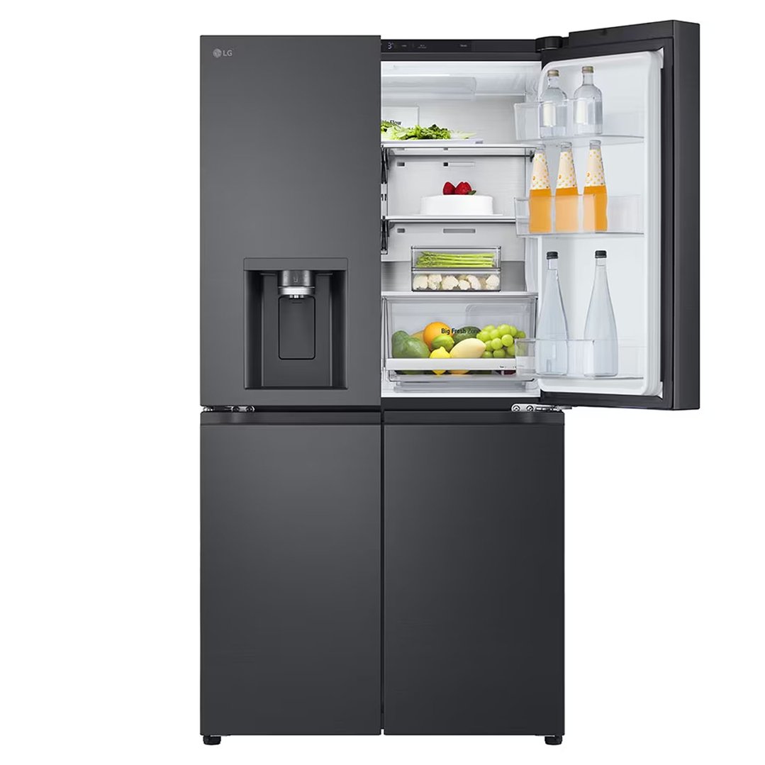 LG 637L French Door Fridge in Matte Black Finish GF-L700MBL