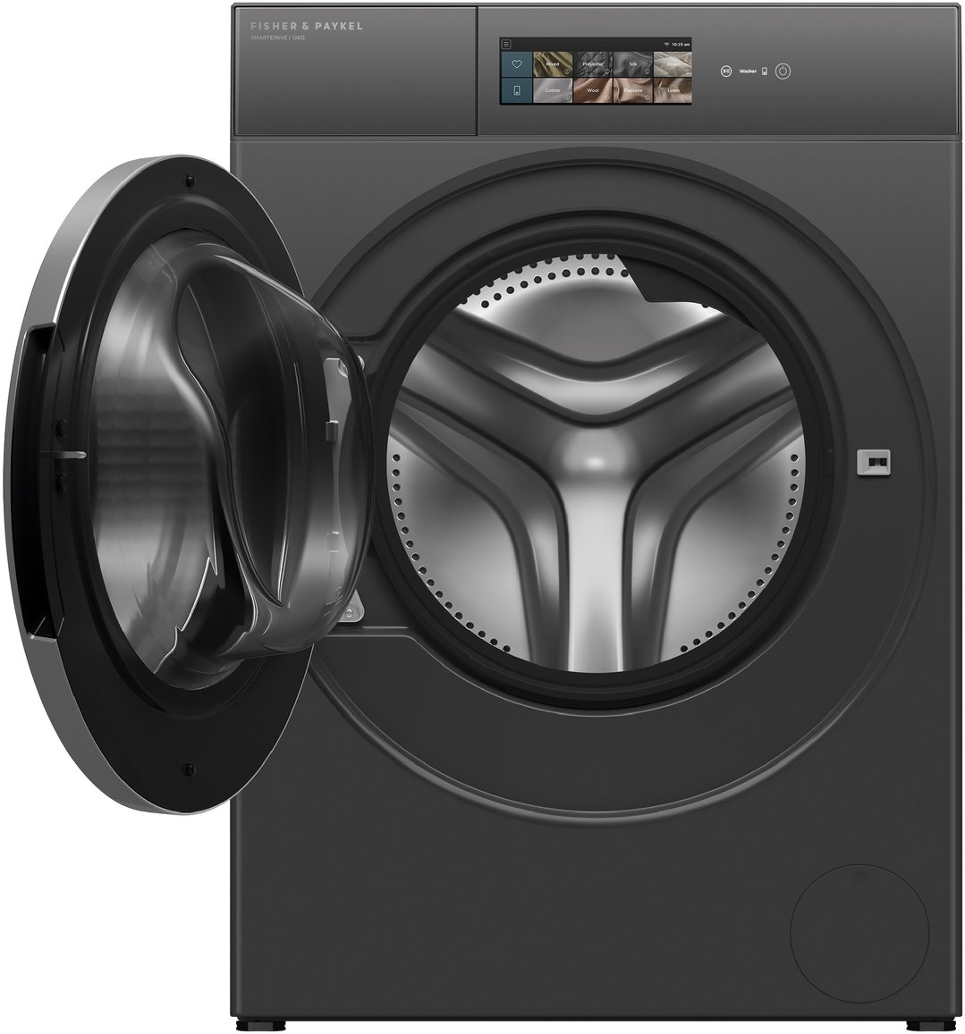 Fisher & Paykel 12kg Series 11 Contemporary Front Loader Washer - Graphite WH1260HG5