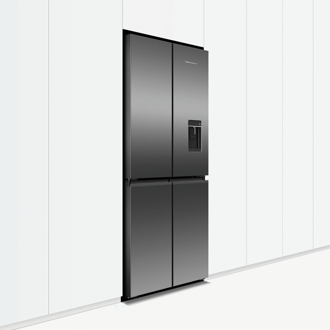 Fisher & Paykel 498L Series 7 Quad Door Refrigerator Freezer, Ice & Water RF500QNUB1