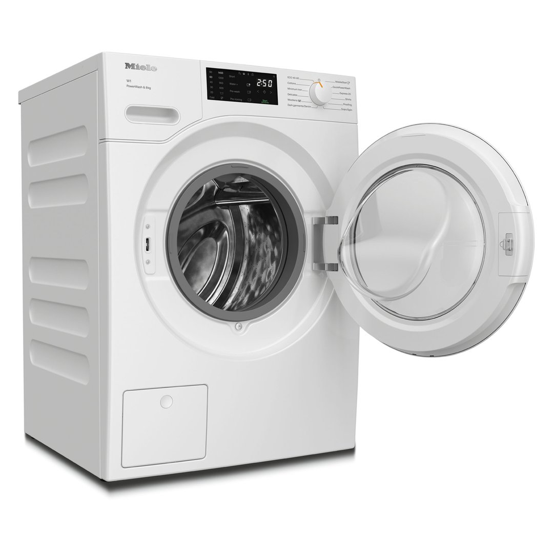 Miele 8kg Front Load Washing Machine with QuickPowerWash and Wi-Fi Connectivity WWB360WCS