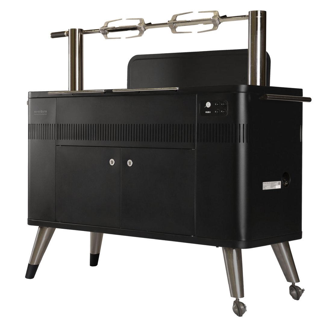 Everdure HUB II™ Electric Ignition Charcoal Barbeque HBCE3B