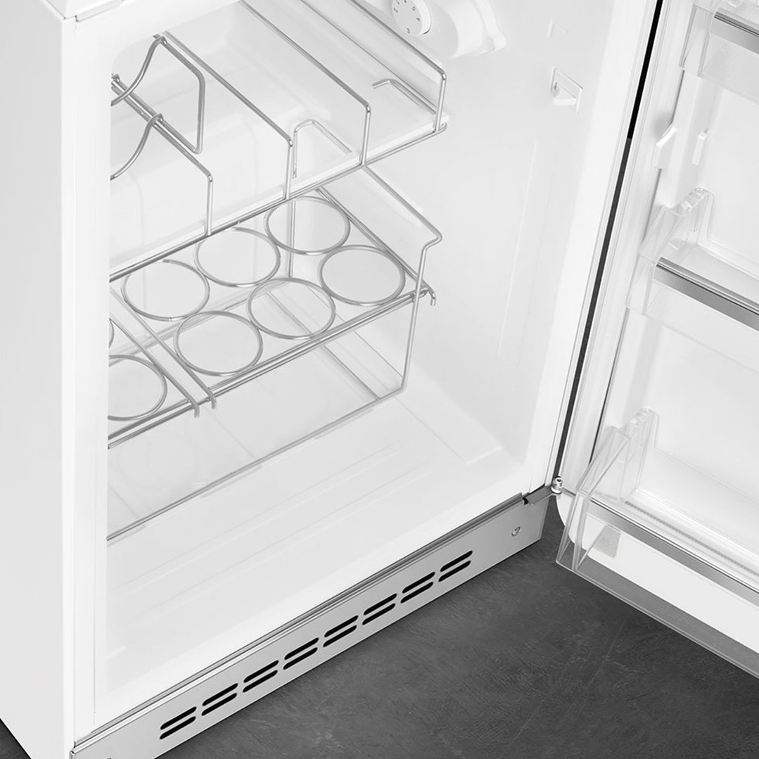 Smeg FAB10 50's Style Retro Refrigerator Right Hand Hinge - White FAB10HRWH6