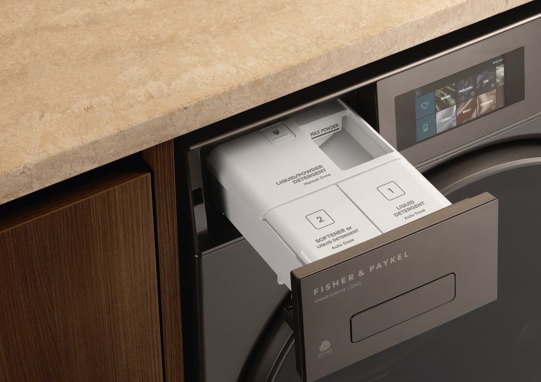 Fisher & Paykel 12kg Series 7 Contemporary Front Loader Washer - Graphite WH1260RG5