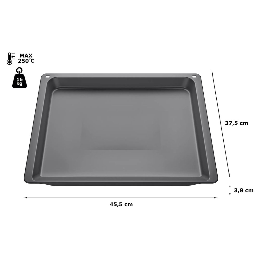 Bosch Slim universal pan 39 x 455 x 188 mm Grey HEZ530000