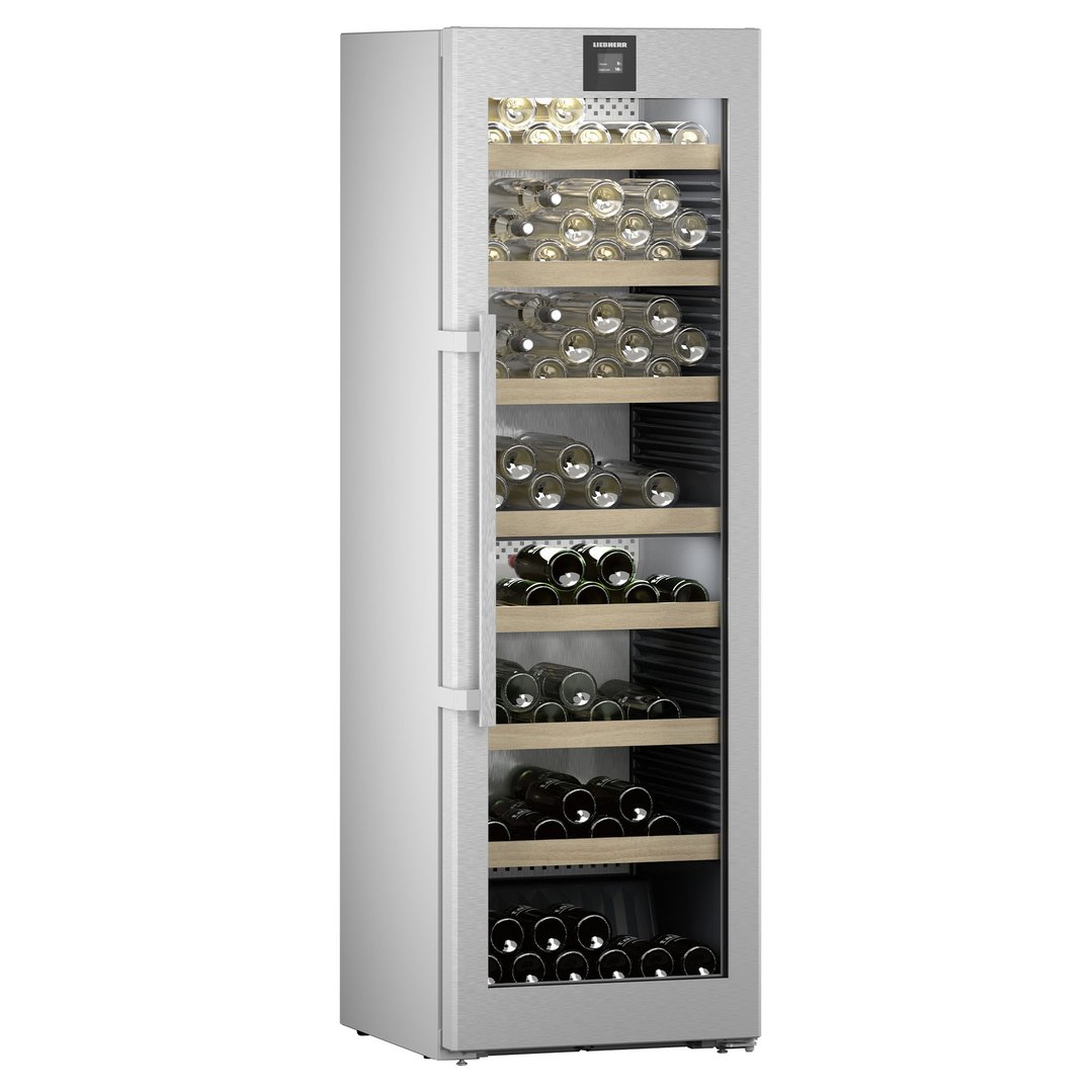 Liebherr 155 Bottle Dual Zone Wine Fridge - SmartSteel WPSD5262RHH