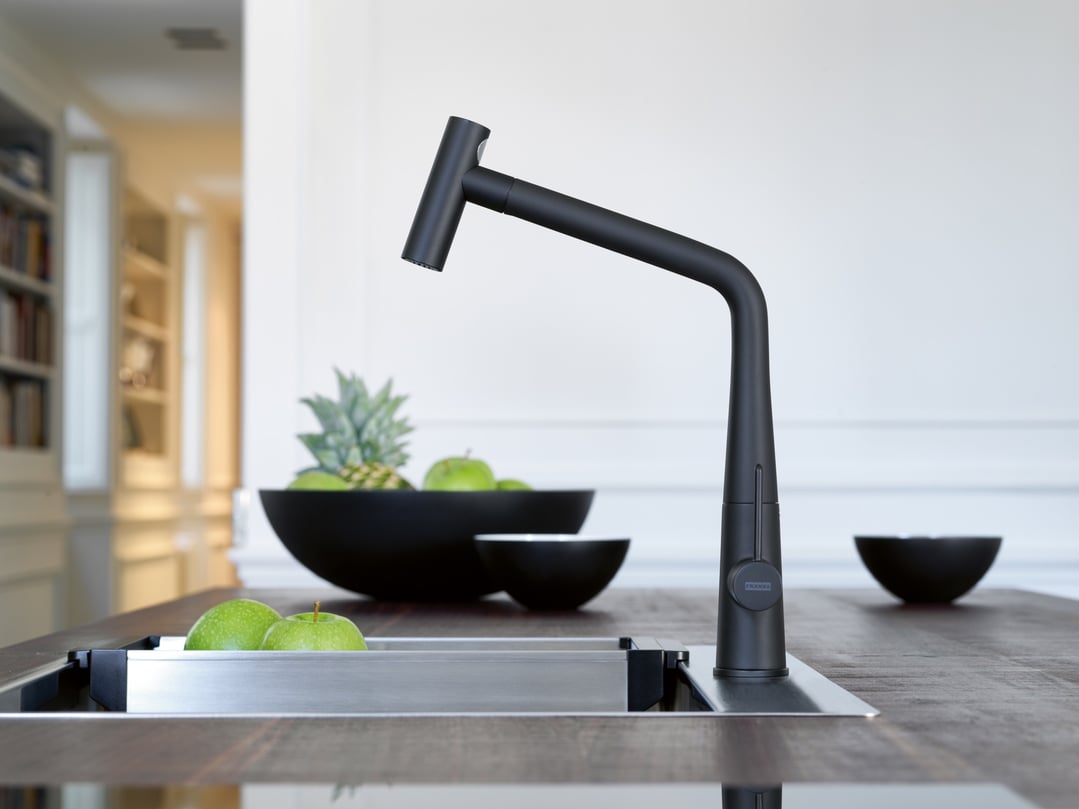 Franke Icon Pullout Tap Matte Black TA6861MB