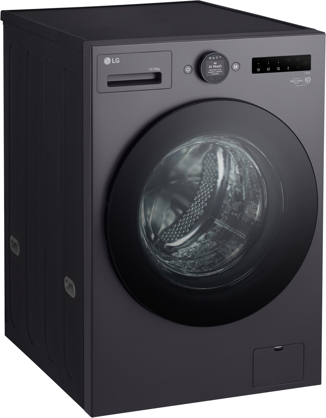 LG 16/10kg Series XL Front Load Washer Combo - Graphite Finish WXLC-1016GX