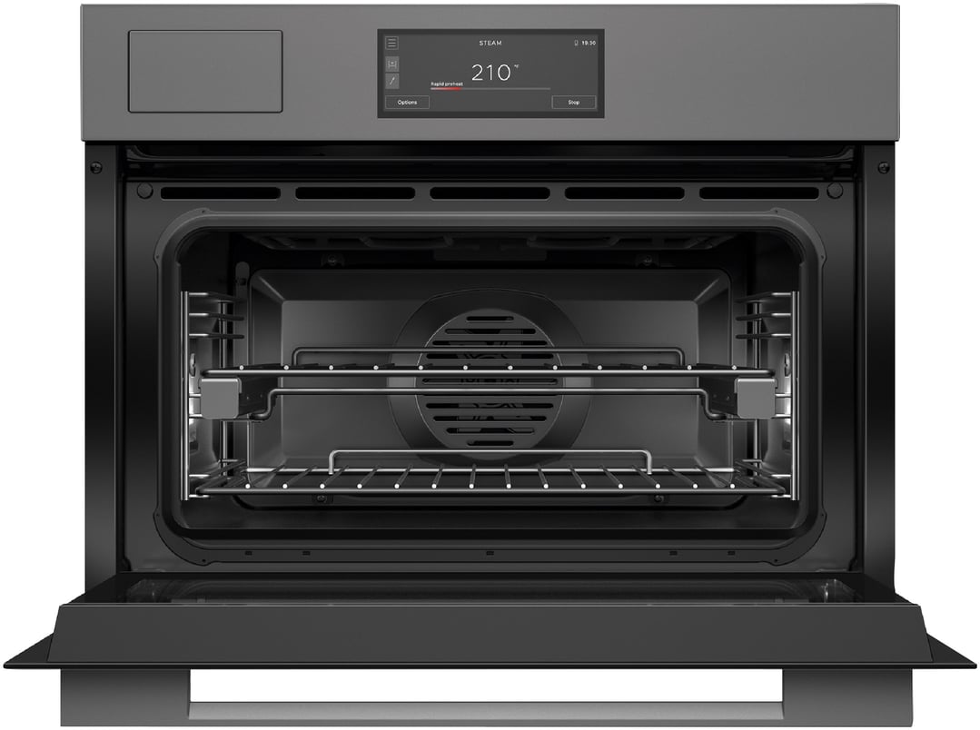 Fisher & Paykel 60cm Minimal Compact Combi-Steam Oven, Grey OS60NAMVUG5