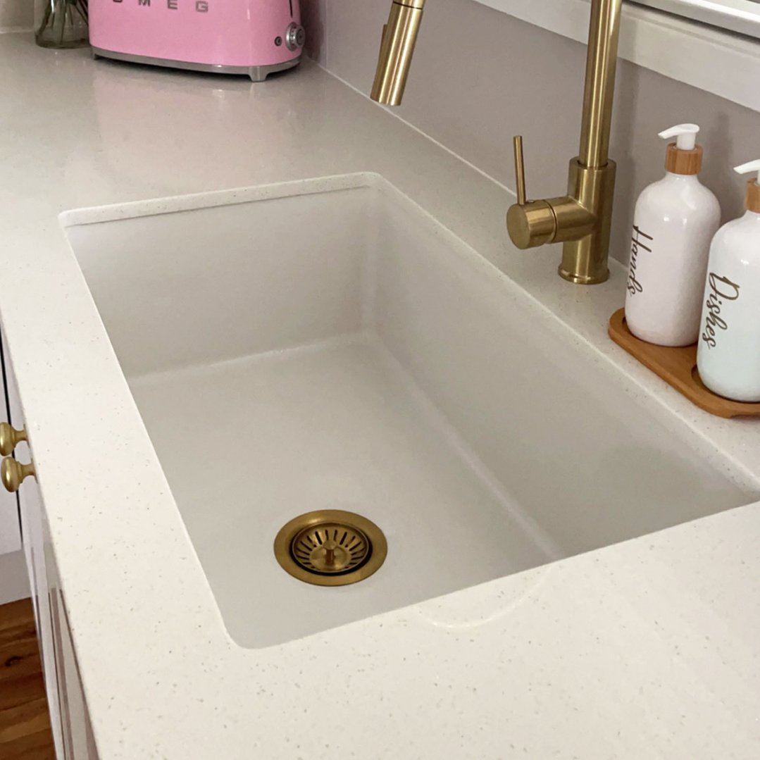 Turner Hastings Cuisine 81x48 Inset / Undermount Fireclay Sink CU81FS
