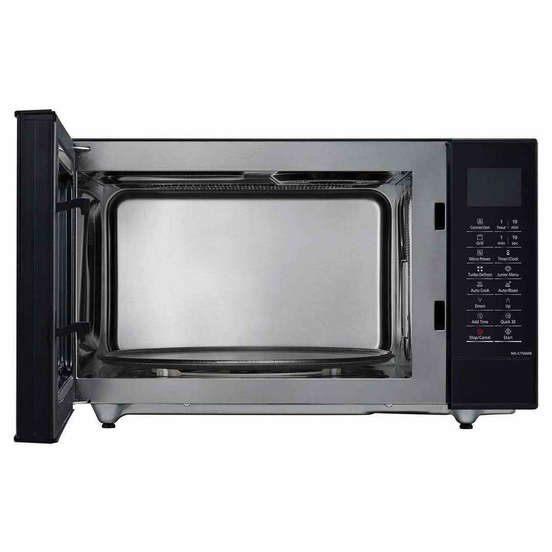 Panasonic Black Convection Microwave 520mm Wide. NN-CT56MBQPQ