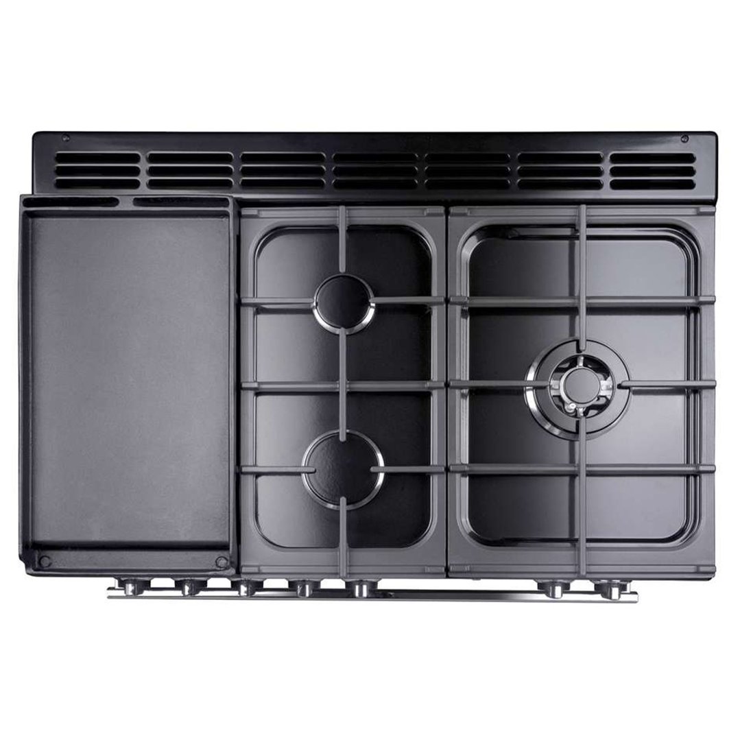 Falcon Classic FX 90cm Dual Fuel Range Cooker Slate/Chrome CLA90FXDFSL/CH