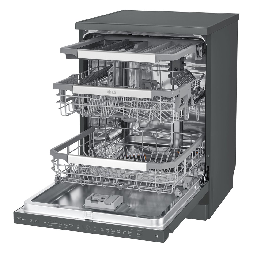 LG XD Series Quad Wash Dishwasher Matte Black XD3A15MB