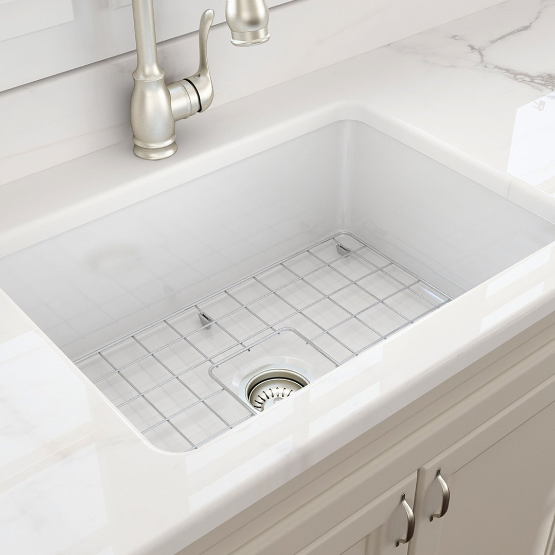 Turner Hastings Cuisine 68x48 Inset / Undermount Fireclay Sink CU68FS