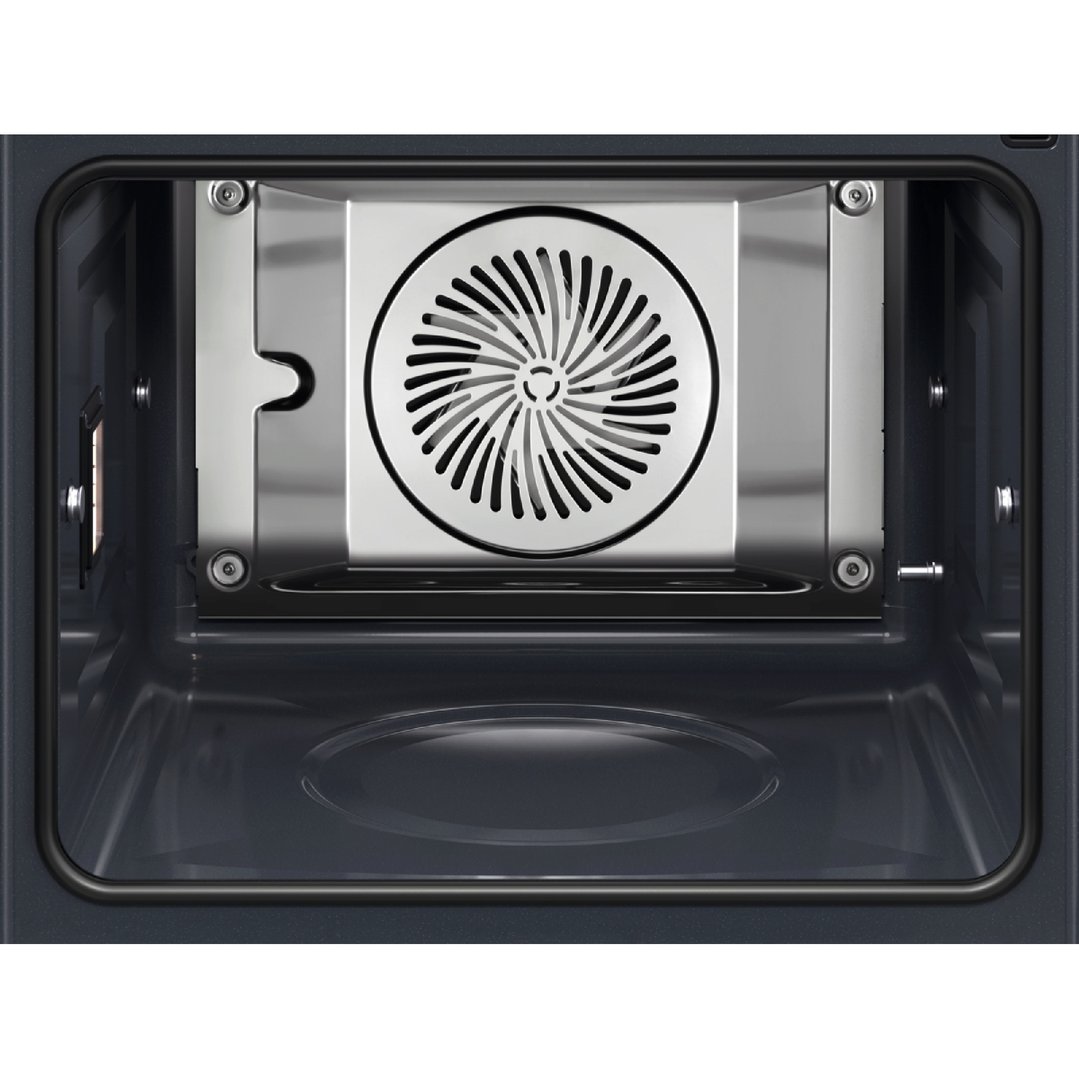 AEG 60cm Multifunction 25 Gloss Black Steam Pro Full Steam Oven NBP9S83PAB