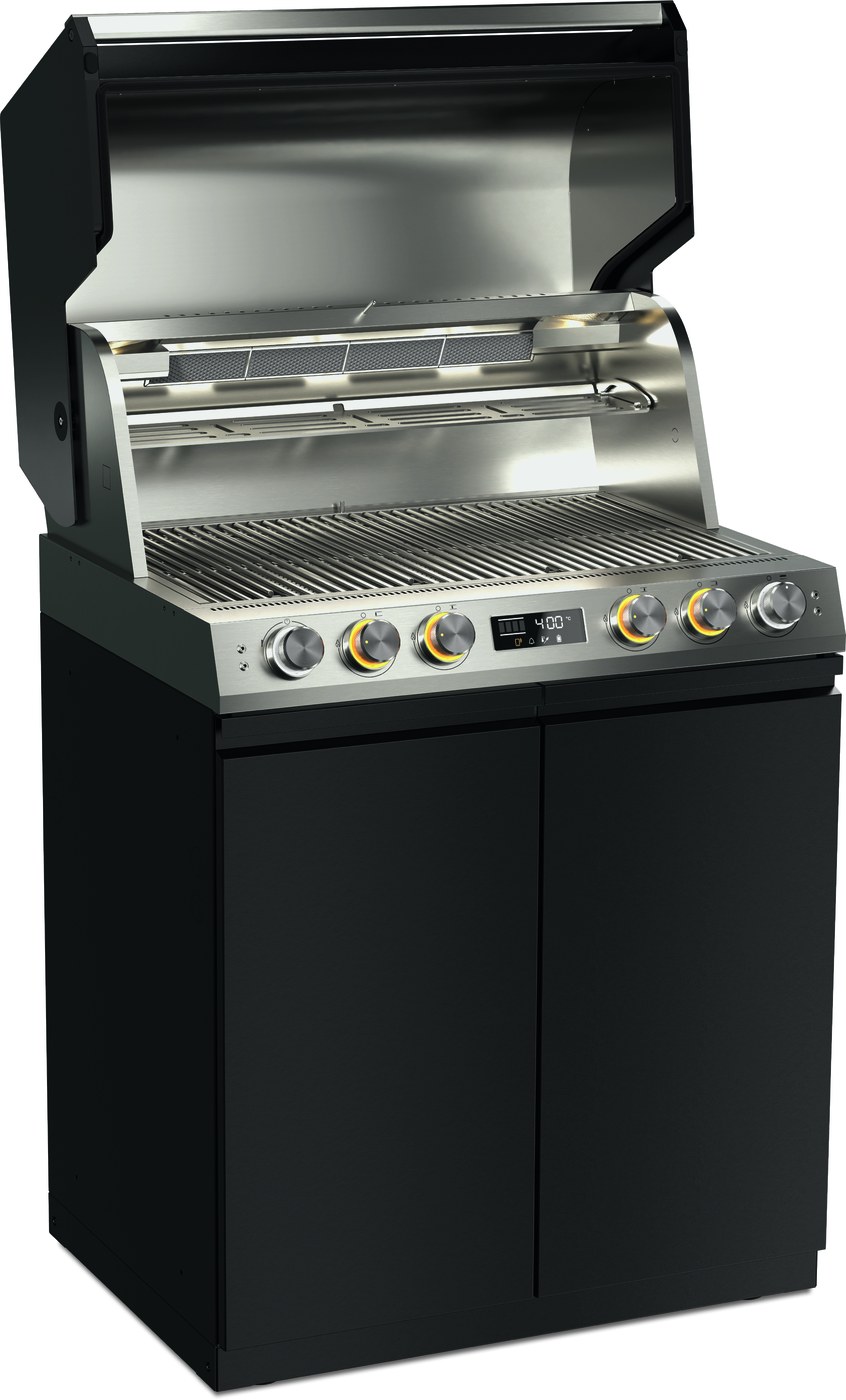 Miele Fire Pro L 4-Burner Outdoor BBQ with Drawers 13151200