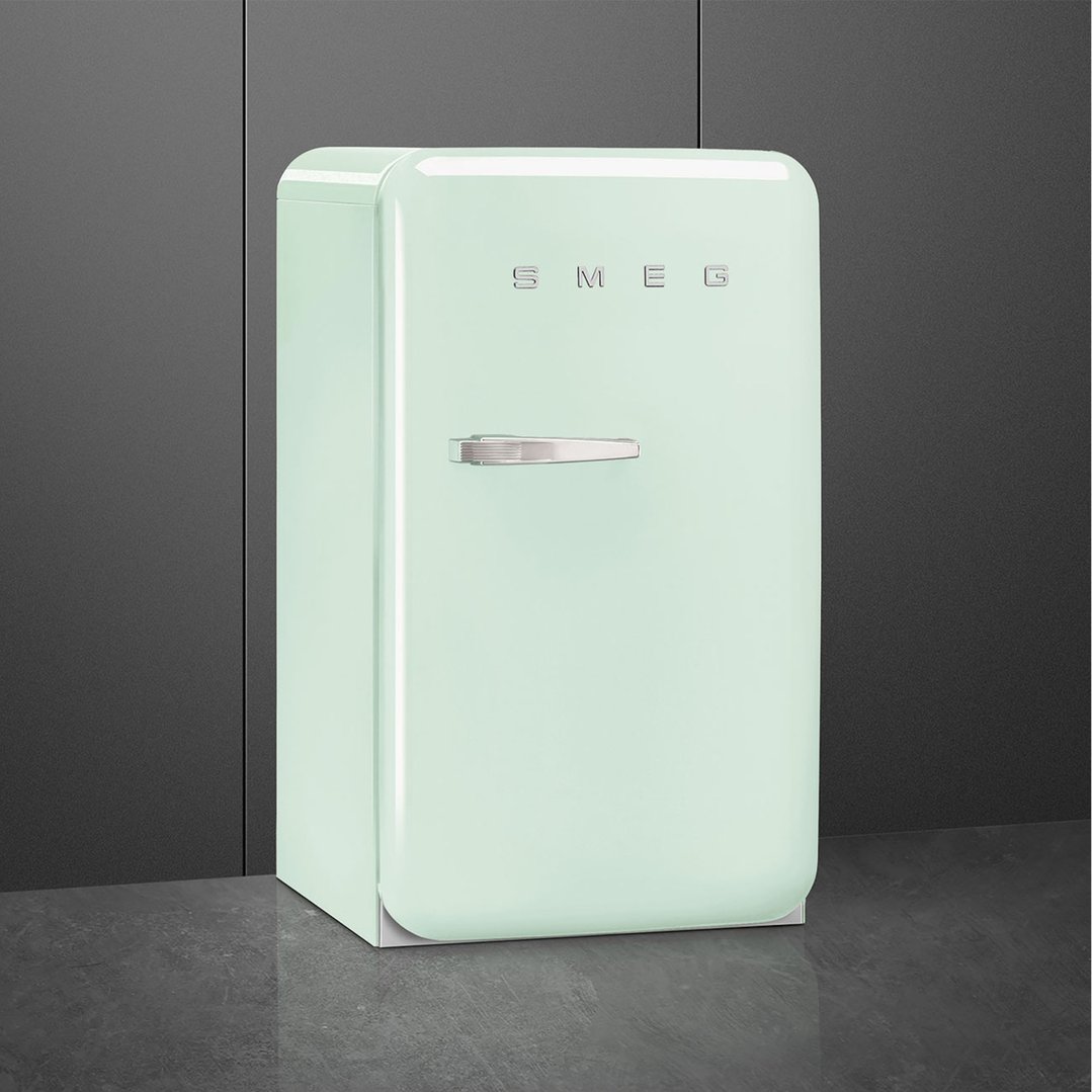 Smeg FAB10 50's Style Retro Refrigerator Right Hand Hinge - Pastel Green FAB10HRPG6