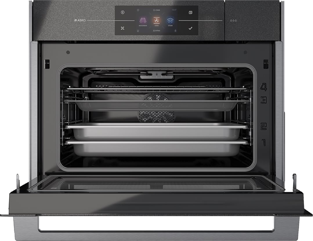 Asko 60cm Elements Built-In Compact Combi-Microwave-Steam Oven OCSM8478G