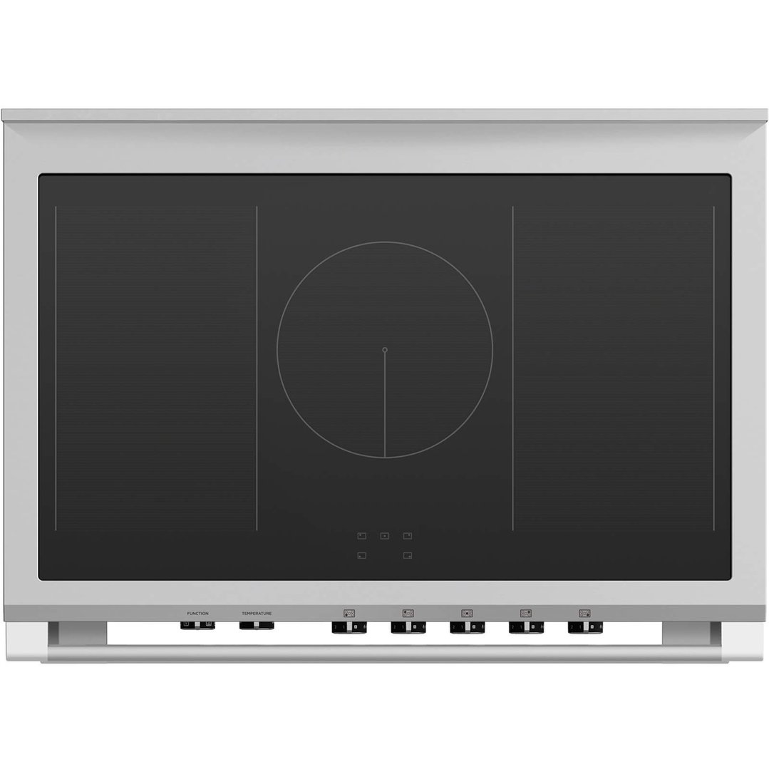 Fisher & Paykel 90cm Series 7 Classic 5 Zone Induction Cooker, 2 SmartZones OR90SCI4X1