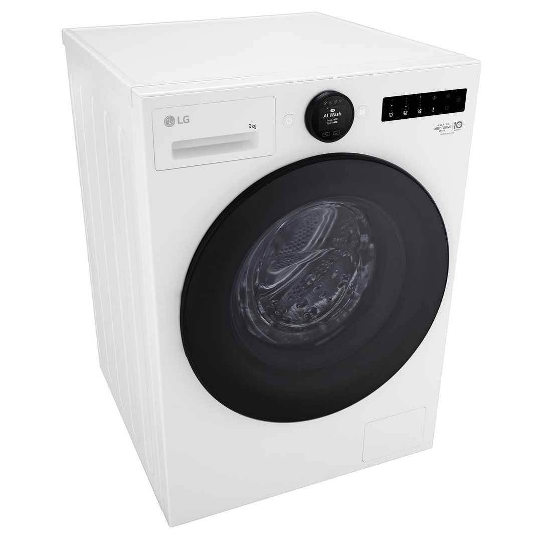 LG 9kg Series 10 White Front Load Washer WX10-1409W