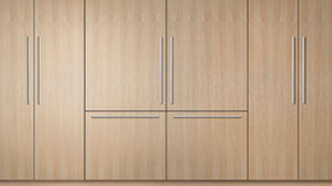 Fisher & Paykel 91cm Series 7 Integrated Refrigerator Freezer, Ice RS9120WRJ1