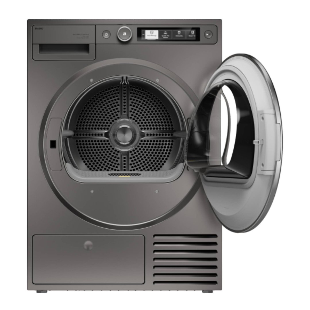 Asko 9kg Style Heat Pump Dryer - Titanium T509HPTAU