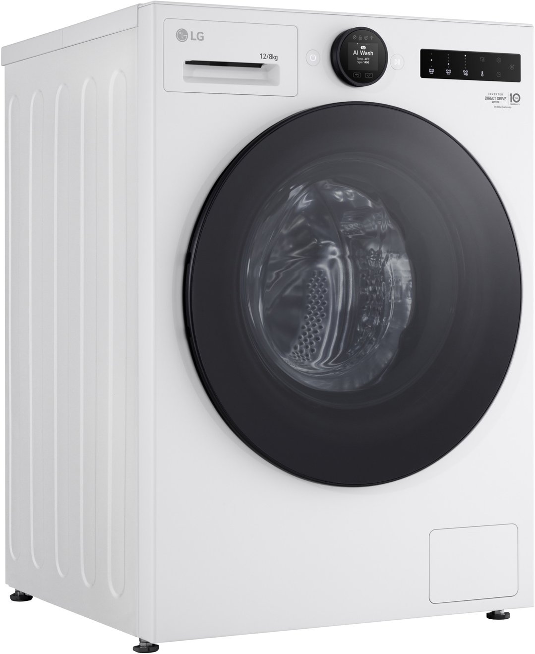 LG 12/8kg Series 10 Washer Dryer Combo White - ezDispense WXC10-1412W