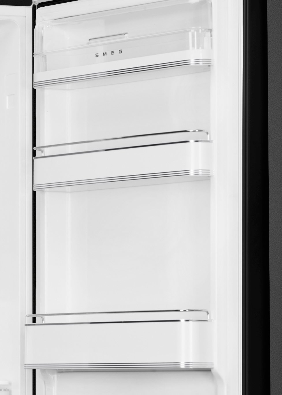 Smeg FAB 32 50’S Style Retro Refrigerator, Right Hand - Black FAB32RBL5AU