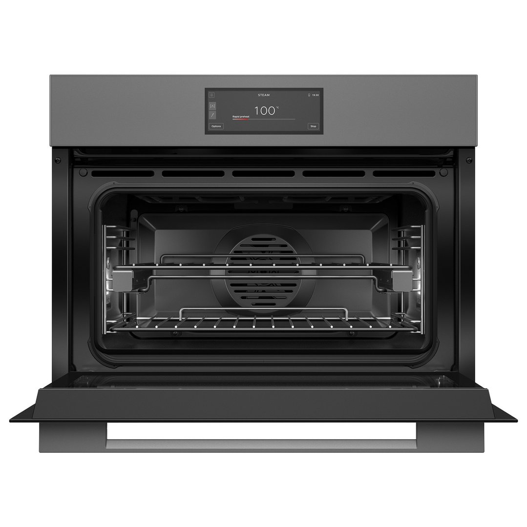 Fisher & Paykel 60cm Minimal Compact Combi-Steam Oven, Grey OS60NAMHUG5
