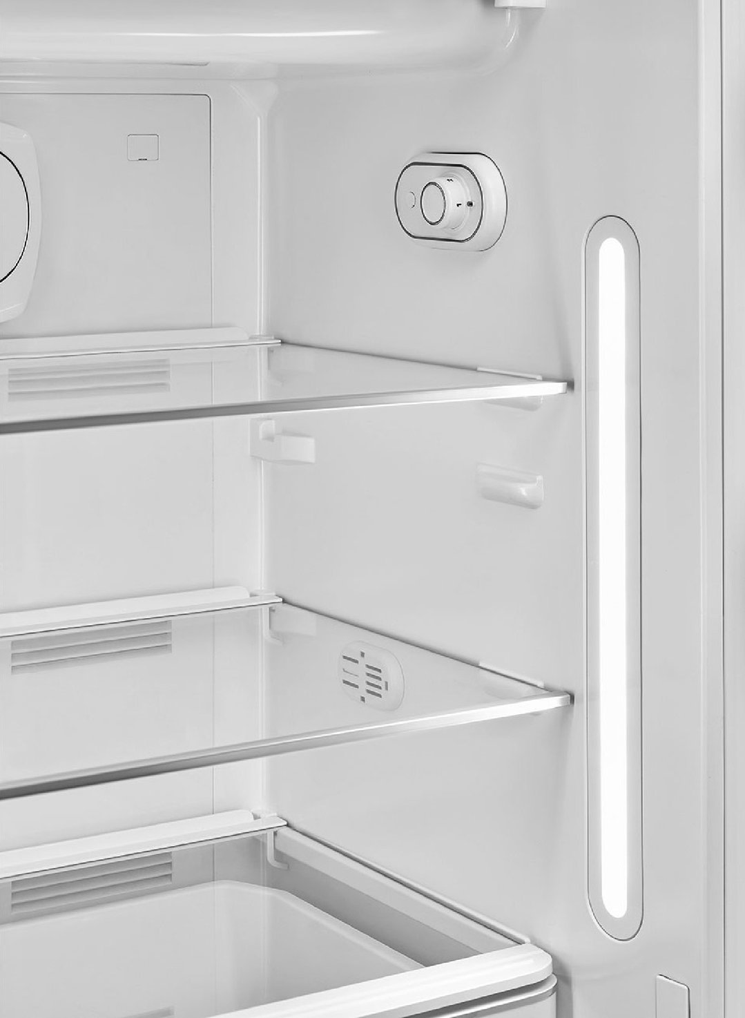 Smeg FAB 28 50’S Style Retro Refrigerator, Right Hand - Perfectly Pale FAB28RDPP5
