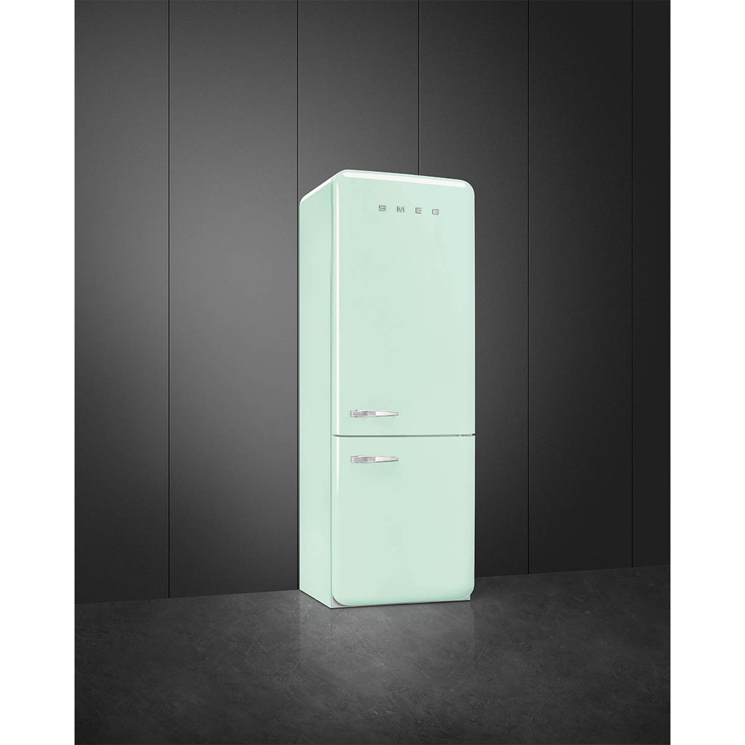 Smeg FAB 38 50’S Style Retro Refrigerator, Right Hand - Pastel Green FAB38RPG5AU