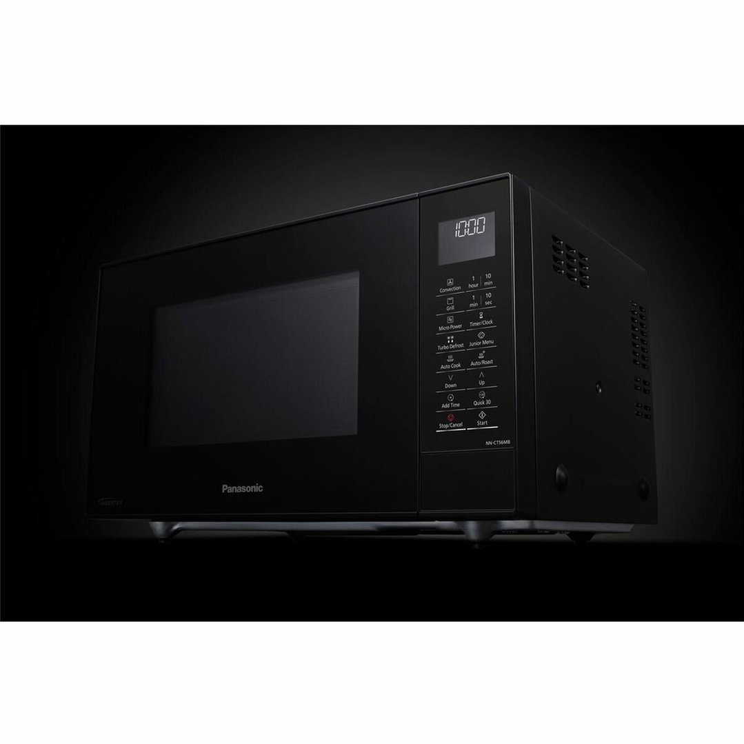 Panasonic Black Convection Microwave 520mm Wide. NN-CT56MBQPQ