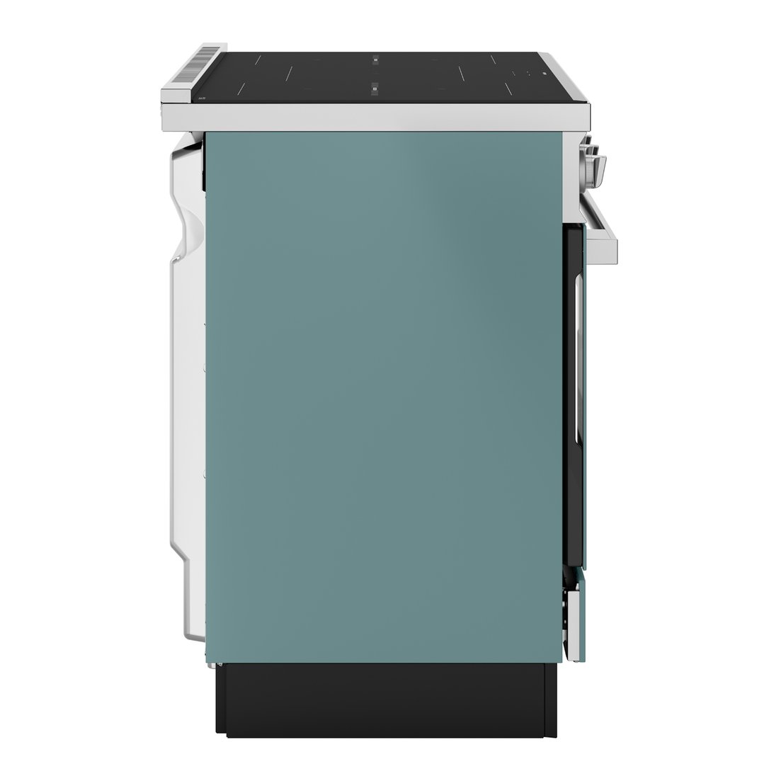 Smeg 90cm Portofino Induction Pyrolytic Freestanding Oven - Emerald Green CPF90I1PEG2