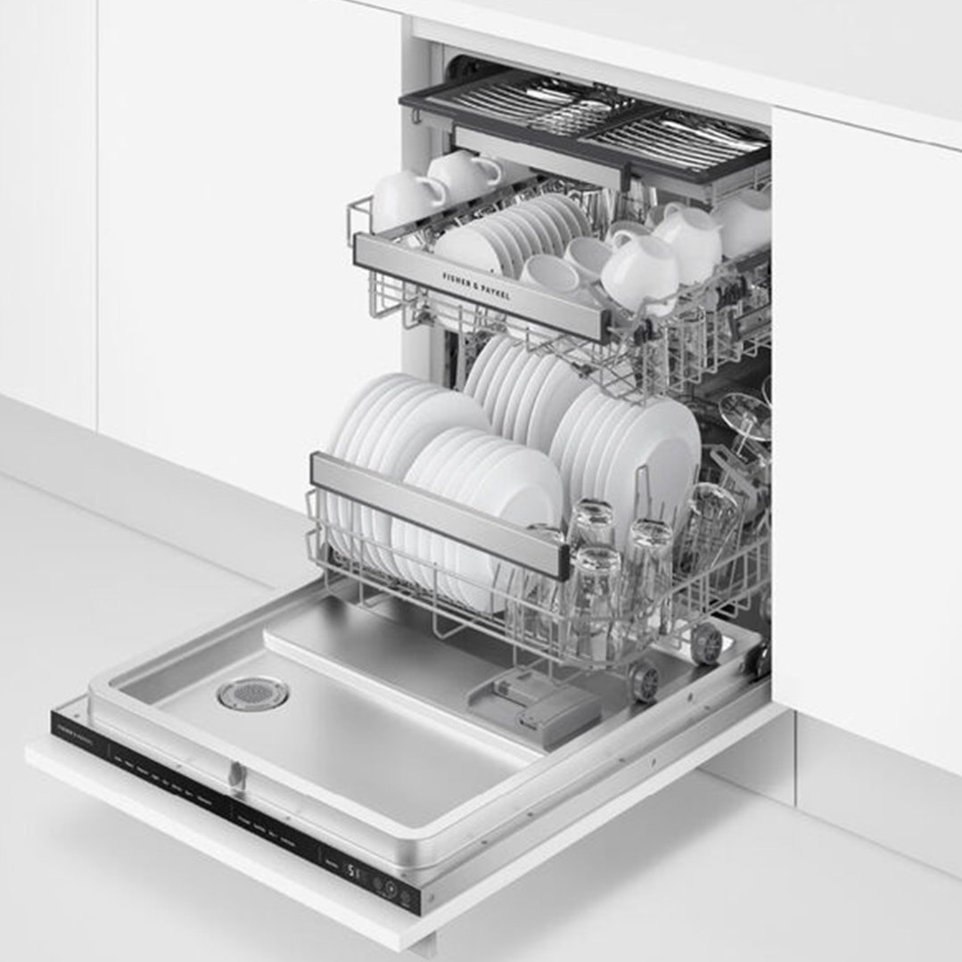 Fisher & Paykel Series 7 Integrated Dishwasher, Sanitise DW60U4I2