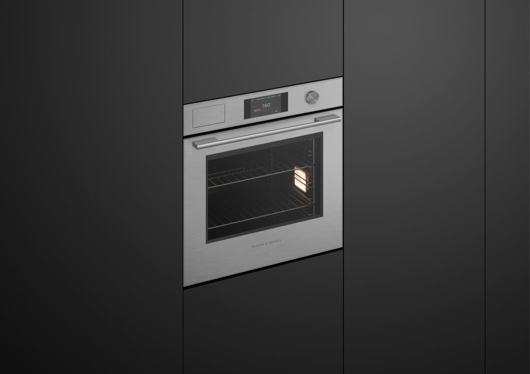 Fisher & Paykel 60cm Contemporary Combi-Steam Oven, Brushed Silver OS60SACVTDX5