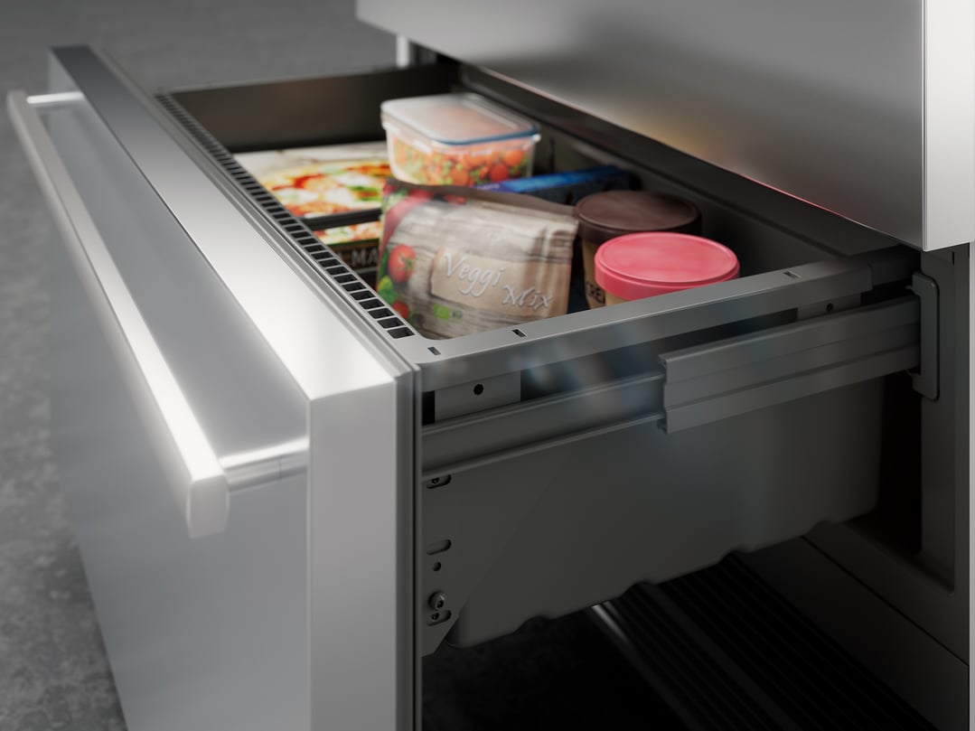 Liebherr 402L Bottom Mount Integrated Fridge Right Hinged ECBN7870RHH