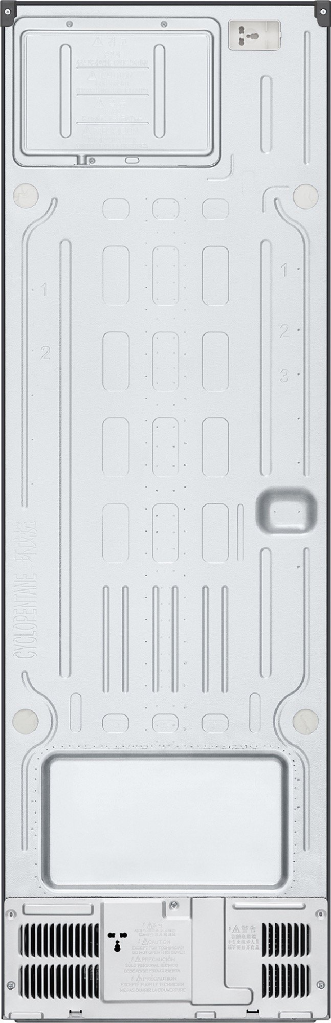 LG 386L Single door fridge in Matte Black GP-R386MBL