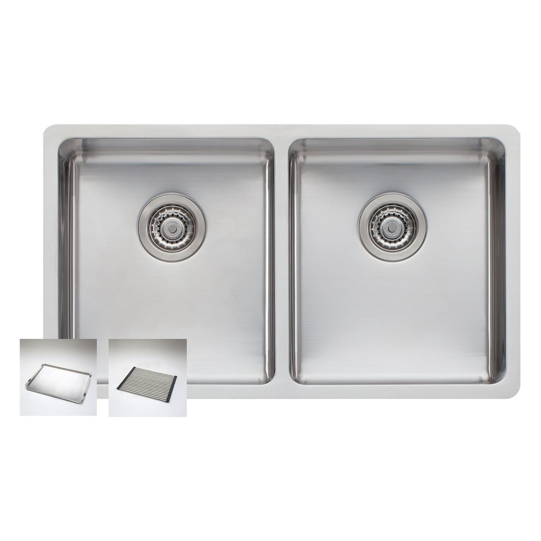 Oliveri Sonetto Double Bowl Universal Sink SN63TU