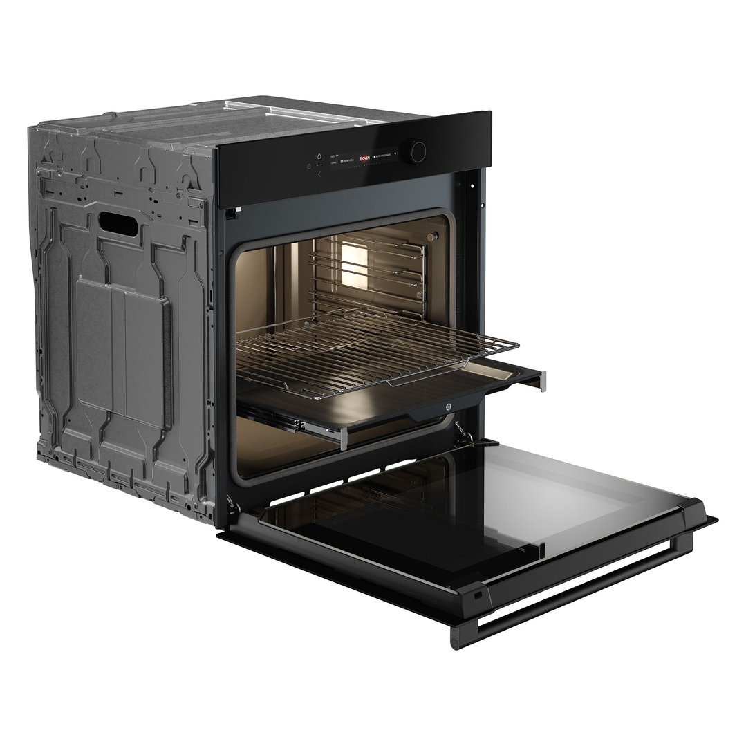 Asko Craft Glass 60cm Pyrolytic Oven - Black Glass OTP56BGH-AU