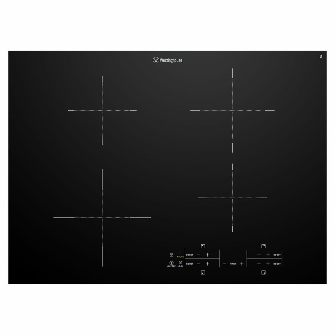 Westinghouse 70cm 4 Zone Induction Cooktop WHI743BC