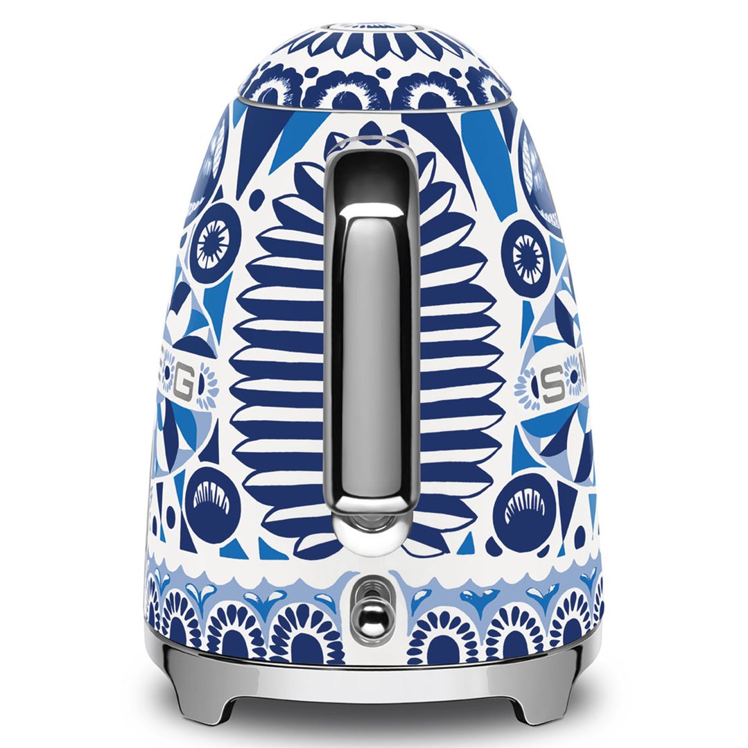 Smeg 50's Style Dolce & Gabbana Kettle - Blue Mediterraneo KLF03DGBAU