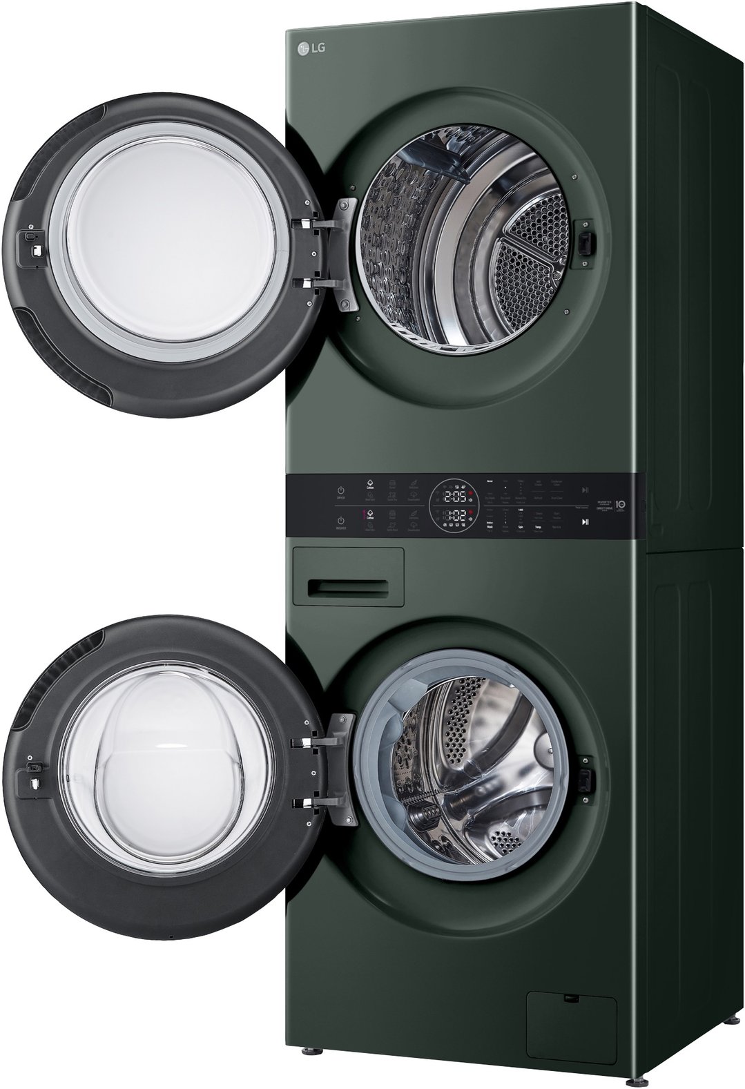 LG WashTower™ Compact All-In-One Stacked Washer Dryer - Forest Green WWT-1210FGX