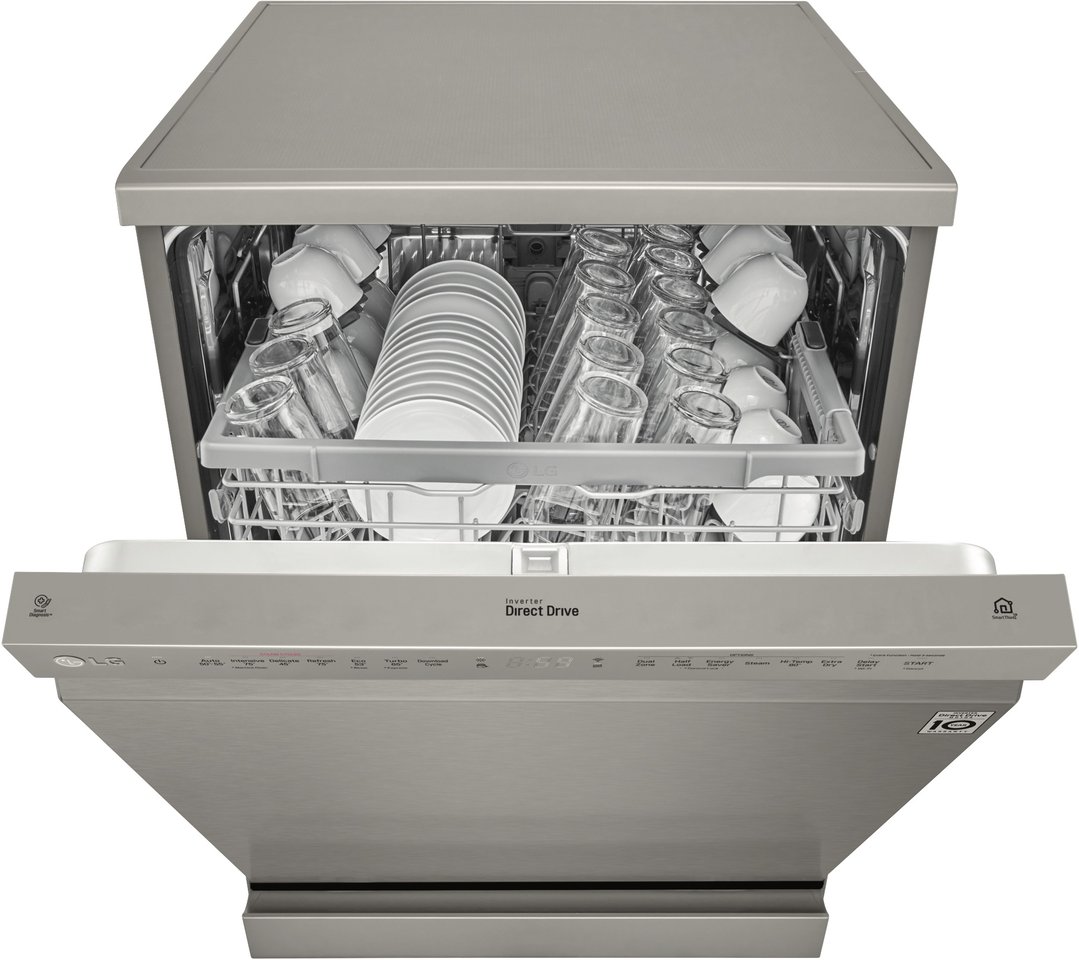 LG XD Series Quadwash Dishwasher Platinum Steel XD4B24PS