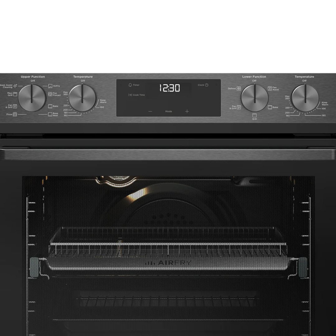 Westinghouse 60cm Multi-function 8/5 Duo Oven with AirFry WVE6526DD