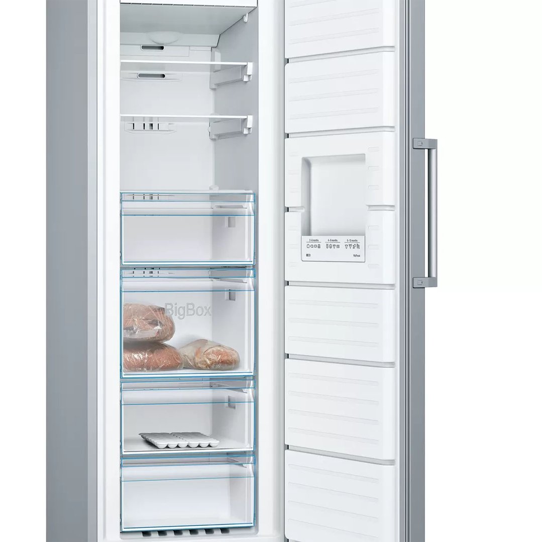 Bosch Series 4 Free-Standing Freezer Stainless Steel GSN33VI3A