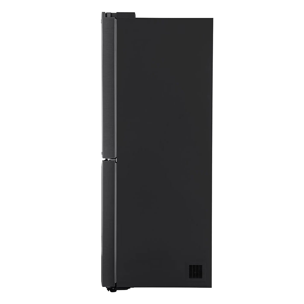 LG 506L Slim Plumbed French Door Fridge Matte Black Finish GFL570MBL