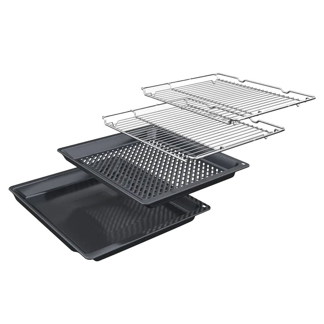 Bosch Series 6 60cm Pyrolytic Built-in Oven Black HBA572EB3A