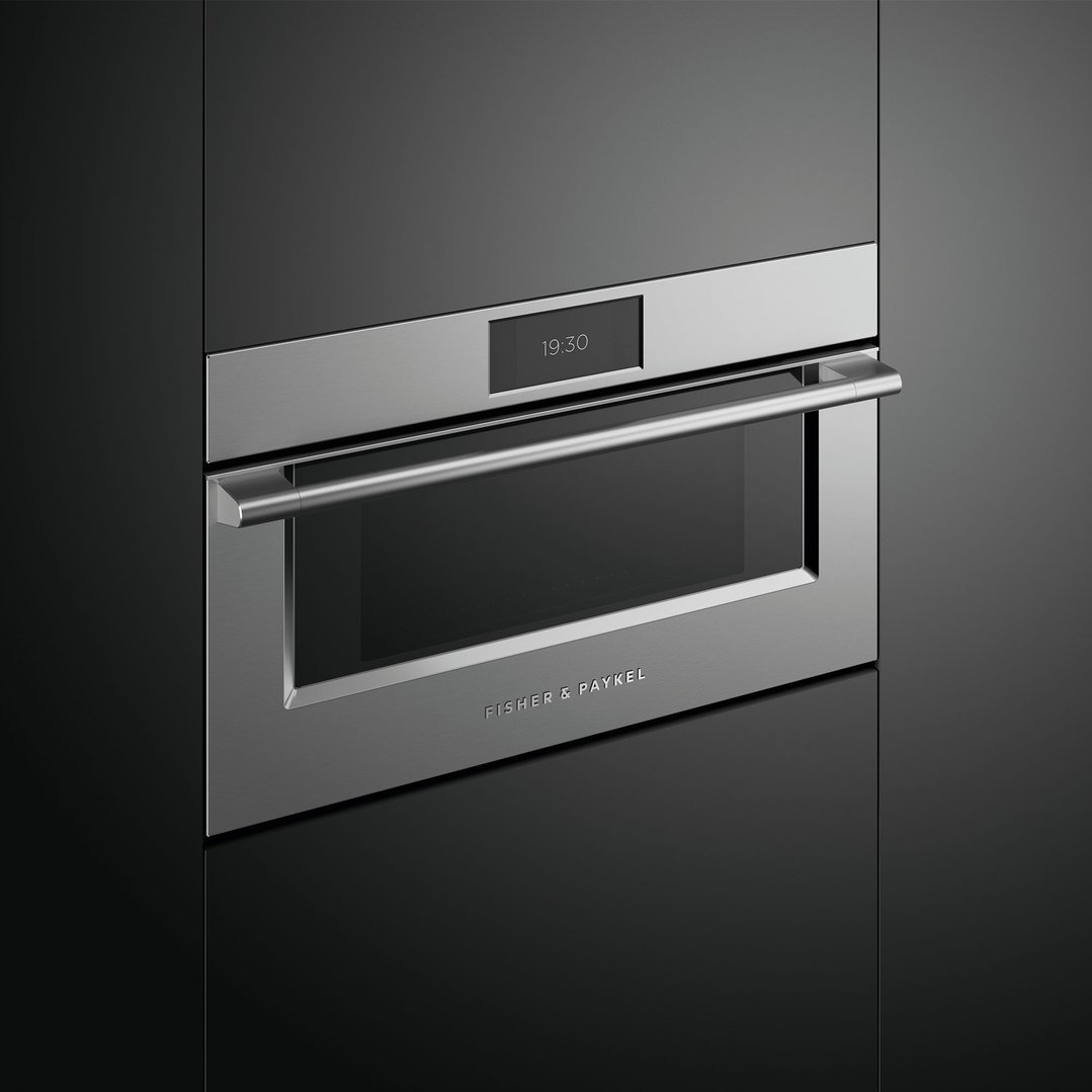 Fisher & Paykel 76cm Series 9 Professional Compact Combi-Microwave Oven OM76NPTX1